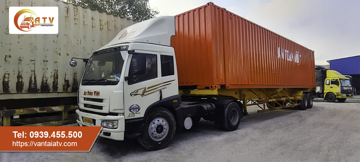 nhà xe vận chuyển container