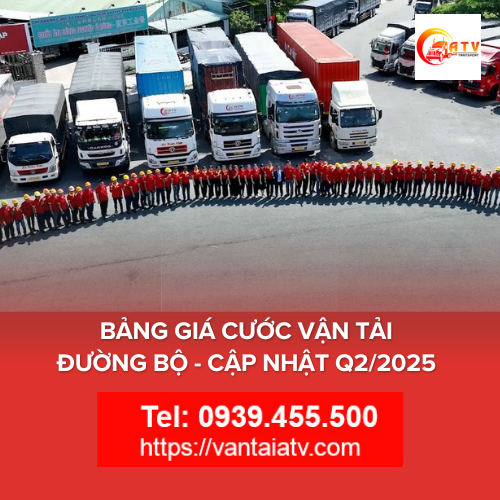Bảng Giá Cước Vận Tải Đường Bộ - Cập Nhật Q2/2025