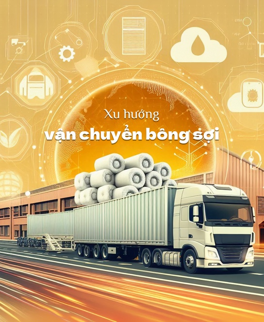 Xu hướng phát triển của ngành vận chuyển bông sợi, vải, hàng may mặc